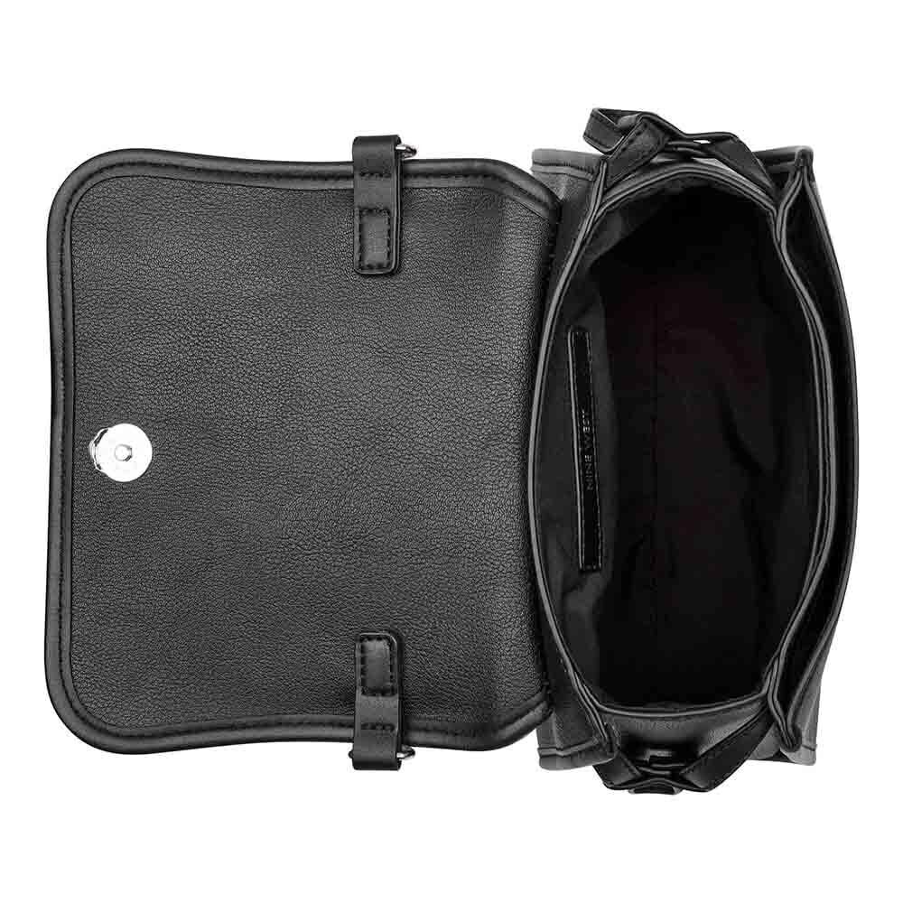 2897 Kyler Top Handle Flap, Black, Small - Picture 4 of 4